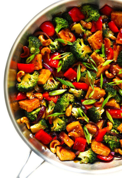 Cashew Tofu Stir-Fry